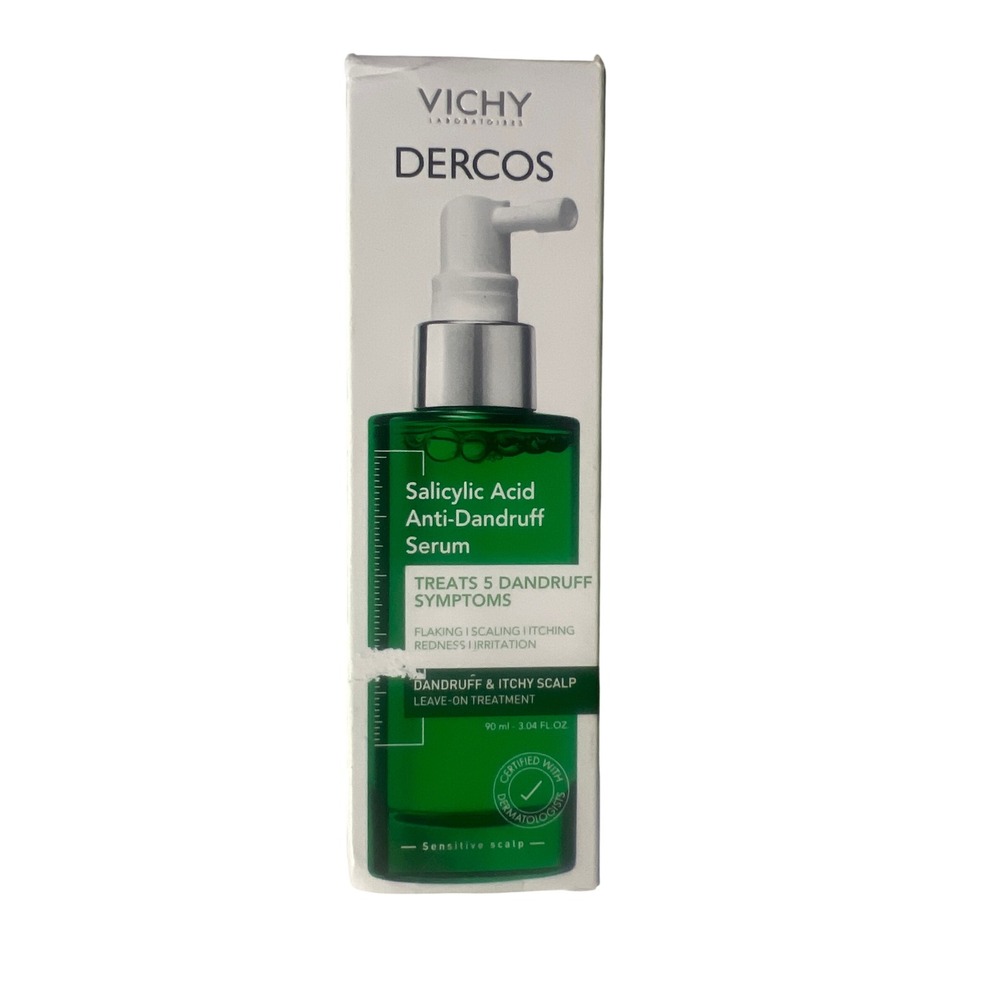 Vichy Dercos Salicylic Acid Anti-Dandruff Serum 90ml 3.04 fl oz Leave-On Scalp
